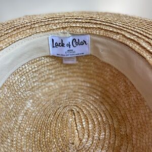 Lack of colors straw hat size M